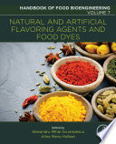 Book Natural and Artificial Flavoring Agents and Food Dyes Cover
