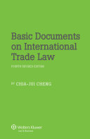 Basic Documents on International Trade Law