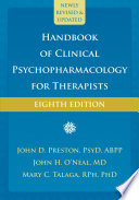 Handbook of Clinical Psychopharmacology for Therapists Book