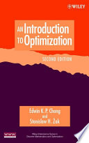 An Introduction to Optimization Book