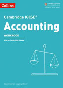 Cambridge IGCSE(tm) Accounting Workbook (Collins Cambridge IGCSE(tm))