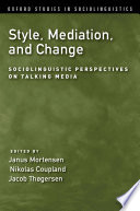 Style  Mediation  and Change Book