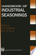 Handbook of Industrial Seasonings Book