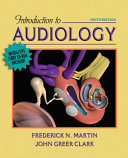 Cover of Introduction to Audiology