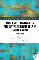 Research  Innovation and Entrepreneurship in Saudi Arabia Book