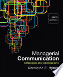 Managerial Communication Book