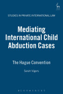 Mediating International Child Abduction Cases Pdf/ePub eBook