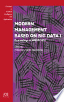 Modern Management based on Big Data I