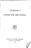 Chambers s Papers for the People