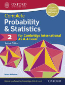 Complete Probability   Statistics 2 for Cambridge International AS   A Level Book PDF