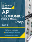 Princeton Review AP Economics Micro   Macro Prep  2023 Book