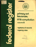 Privacy Act Issuances ... Compilation