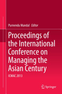 Proceedings of the International Conference on Managing the Asian Century [Pdf/ePub] eBook