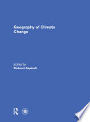 Geography of Climate Change Book