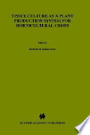 Tissue Culture as a Plant Production System for Horticultural Crops Book