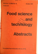 Food Science and Technology Abstracts