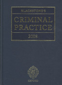 Criminal Practice 2008