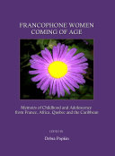 Francophone Women Coming of Age Pdf/ePub eBook