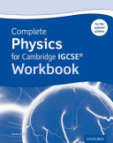 Complete Physics for Cambridge IGCSE® Workbook