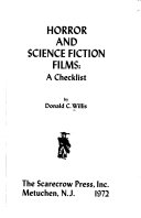 Horror and Science Fiction Films Book