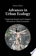 Advances in Urban Ecology Book