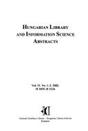 Hungarian Library And Information Science Abstracts