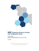 SAP Enterprise Structure (MM and related modules such as FI, Logistics, and SD) Concept and Configuration Guide - a Case Study