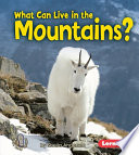 What Can Live in the Mountains  Book PDF