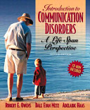 Introduction to Communication Disorders Book