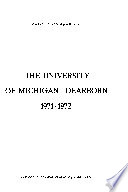 The University of Michigan Dearborn