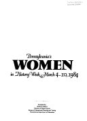 Pennsylvania s Women in History Week Book