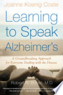 Learning to Speak Alzheimer s Book