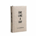 Canvas One Line a Day Book
