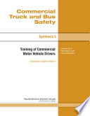 Training of Commercial Motor Vehicle Drivers Book PDF
