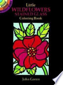 Little Wildflowers Stained Glass Coloring Book