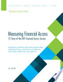 Measuring Financial Access