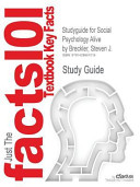 Studyguide For Social Psychology Alive By Breckler Steven J Isbn 9780534578343