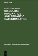 Discourse Pragmatics and Semantic Categorization Pdf/ePub eBook