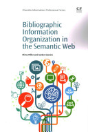 Bibliographic Information Organization in the Semantic Web