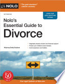 Nolo s Essential Guide to Divorce
