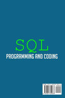 Sql Programming and Coding Book