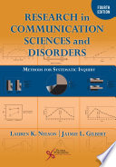 Research in Communication Sciences and Disorders Book