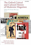 Read Pdf The Oxford Critical and Cultural History of Modernist Magazines