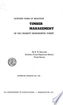 Eighteen Years of Selection  Timber Management on the Crossett Experimental Forest Book