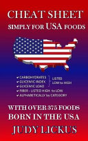Cheat Sheet Simply for USA Foods Book