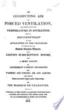 On Conducting Air by Forced Ventilation Book