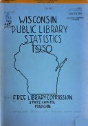 Wisconsin Public Libraries Service Record