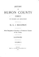 History of Huron County, Ohio