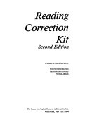Reading Correction Kit