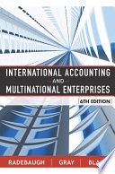 International Accounting and Multinational Enterprises Book